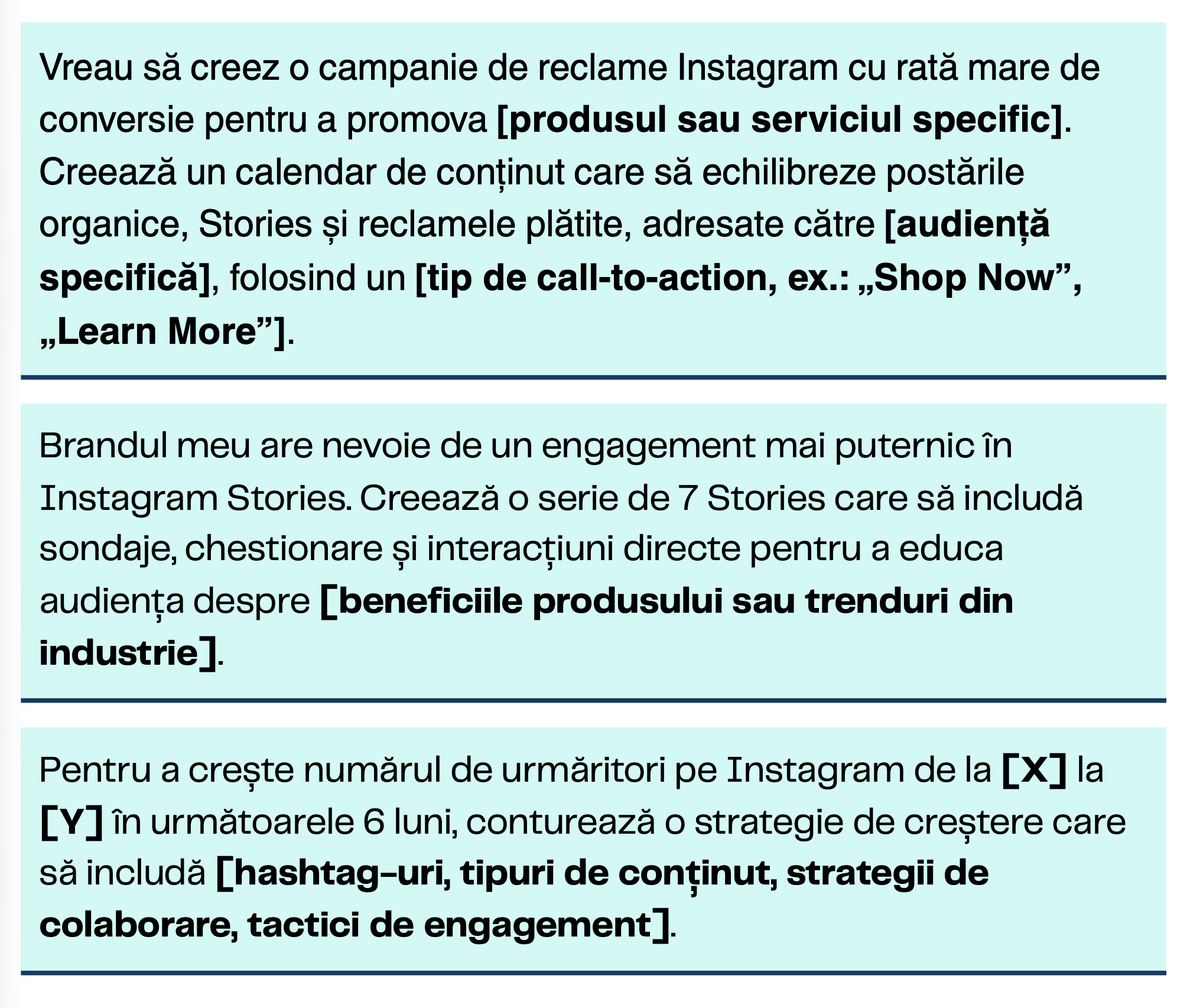 Prompt-uri Marketing & Business